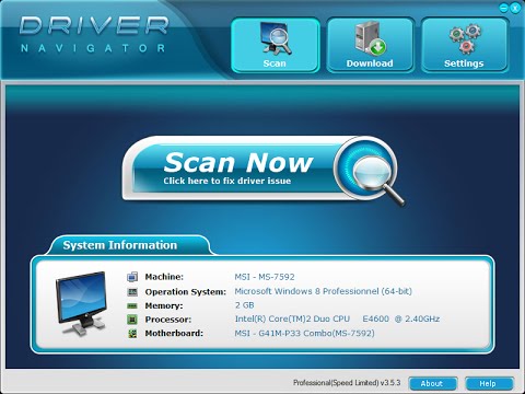 ... تعريفات الجهاز اخر اصدار Driver Navigator Final