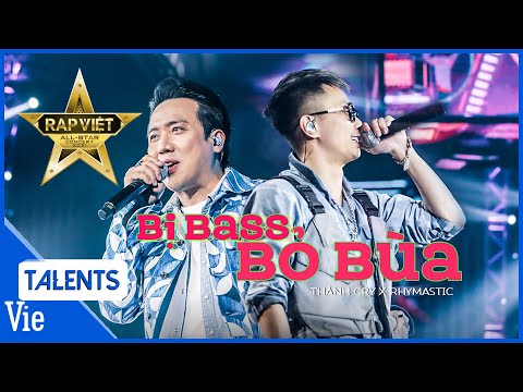 Rapper Thành Cry "debut" cùng Rhymastic bản "BỊ BASS BỎ BÙA" nghe thật catchy tại Rap Việt Concert