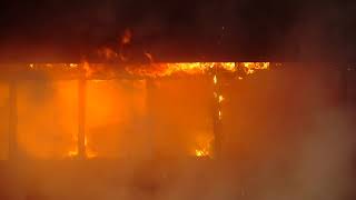 At 2am Sunday, A Three Alarm Fire Destroys A Business Complex In Phoenix