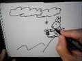 Drawing a Bunny Cartoon