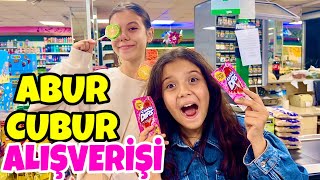 Abur Cubur Market Alışverişi || Tuana ve Eflin  Okul Alışverişi !?