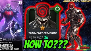 How To Beat Marvel Contest Of Champions Mcoc Summoned Symbiotes Adventure Time Incursions Event