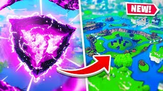 THE CUBE EXPLODED in Fortnite Battle Royale