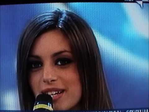 Federica Sperlinga,Miss Sorriso Agos Sicilia,Miss Moda Italia,at Miss Italia 2009.Bikini Catwalks