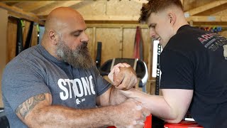 Arm-Wrestling Training for ARM WARS