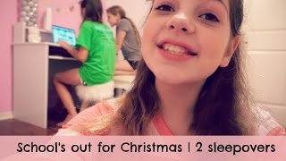 School's out for Christmas | Hope's 11th Birthday | 2 Sleepovers | White Elephant | Target Shopping