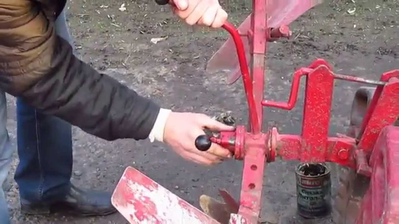 Поворотный узел на мотоблок своими руками 95