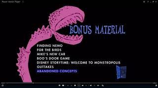 Monsters, Inc. Uk Dvd Menu Walkthrough 2002