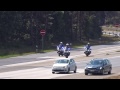 Видео Queen Elizabeth II and Enormous Escort Entourage on a cleared Highway at Frankfurt