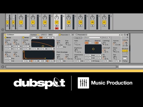 Dubspot :: Minimal Percussion w/ Collision :: Ableton Live 8