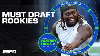 Field Yates 7 Rookies To Target Fantasy Focus
