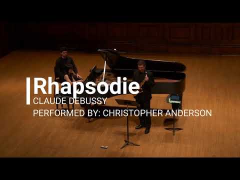 Rhapodie for Alto Saxophone by Claude Debussy