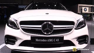 2019 Mercedes AMG C43 4matic - Exterior and Interior Walkaround - Debut at 2018 Geneva Motor Show