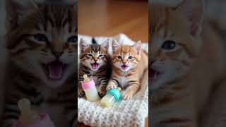 Cute Kittens Are Laughing At Fart Again Pt-7