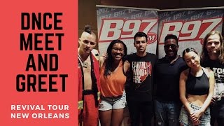 MEETING DNCE FOR FREE | Selena Gomez's Revival Tour | New Orleans