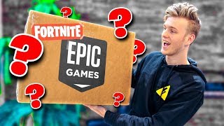 Unboxing A Fortnite Package from Epic Games!