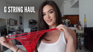 G STRING TRY ON HAUL!