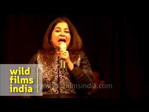 Rekha Bhardwaj performing Namak Ishq ka at Mussoorie Writers...