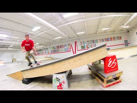 Our Biggest Skate Ramp Ever / Warehouse Wednesday