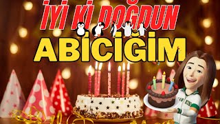 Abi̇ İyi Ki Doğdun - Abi İsme Özel Doğum Günü Şarkısı