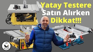 Tezgah testeresi alırken nelere dikkat edilir😱 Testere taşının parelel ayarlanma