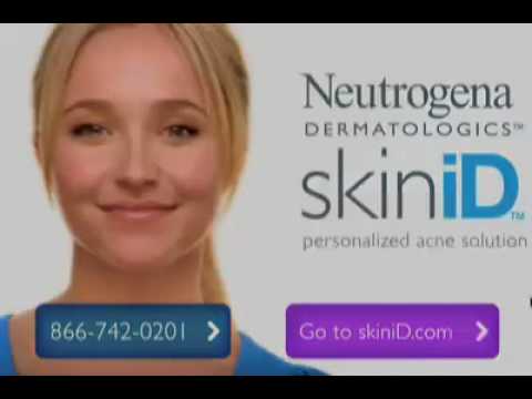 Neutrogena skin iD commercial featuring Hayden Panetierre wwwskinidcom