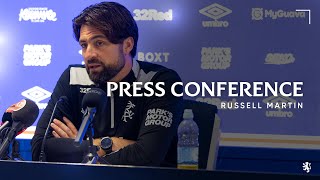 Russell Martin Premier Sports Quarter-Final Press Conference 19 Sep 2025