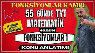 Fonksiyonlar Konu Anlatımı 1 | Fonksiyonlar Kampı  | 55 Günde TYT Matematik Kamp