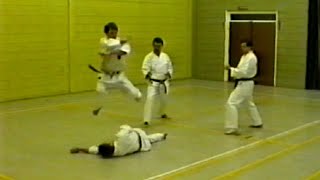 Shotokan Karate Kata, Bunkai, Makiwara, Warm Up & Strengthening - Sensei Dave Kershaw (1990)