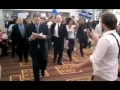 Video Ron Paul [Like a B0SS] arrives at the California GOP straw poll.
