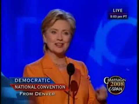 Hillary Clinton at the Democratic National Convention Part 3