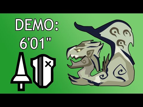Monster Hunter: Rise Demo | Rathian | Lance Solo | 6'01 (Freestyle)
