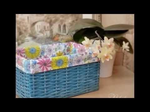 Плетение из ткани своими рукам и корзин Плетение из ткани своими рукам и корзин