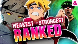 TOP 12 STRONGEST Leaf GENIN in Boruto?s GENERATION (Class)