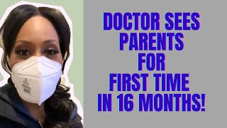 A Doctor Sees Her Parents for the First Time 16 Months Now That They’re Fully Vaccinated!