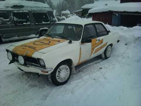 Cam fottage from'74 Opel Ascona A Rallycar at T