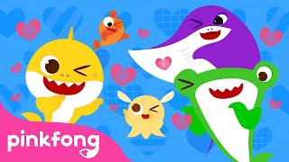 🥰 Я Люблю Вас! 💖 | Здоровый День Акулёнка | Пинкфонг Песни Для Детей