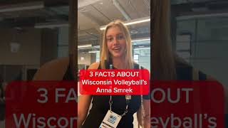 3 Facts About Wisconsin Volleyballs Anna Smrek