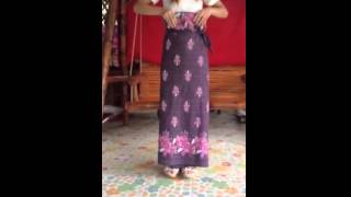 How To Wear Thai Skirt By Sincerelyyours2555