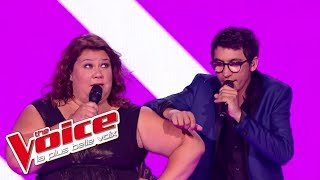 Comic Strip - S. Gainsbourg & B. Bardot | Vincent Vinel et Audrey | The Voice France 2017