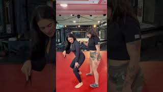Ailin Perez Tries To Teach Nina Drama How To Twerk Blooper