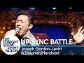 Lip Sync Battle with Joseph Gordon Levitt Stephen Merchant and Jimmy Fallon - The Night Before Jonathan Levi