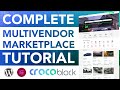 Create a MultiVendor eCommerce Marketplace Website