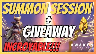 Awaken Chaos Era - Summon Session Incroyable Giveaway