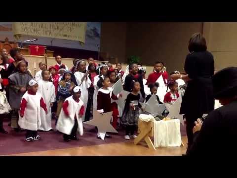Joy to the world The Lord has come let earth restive our king...