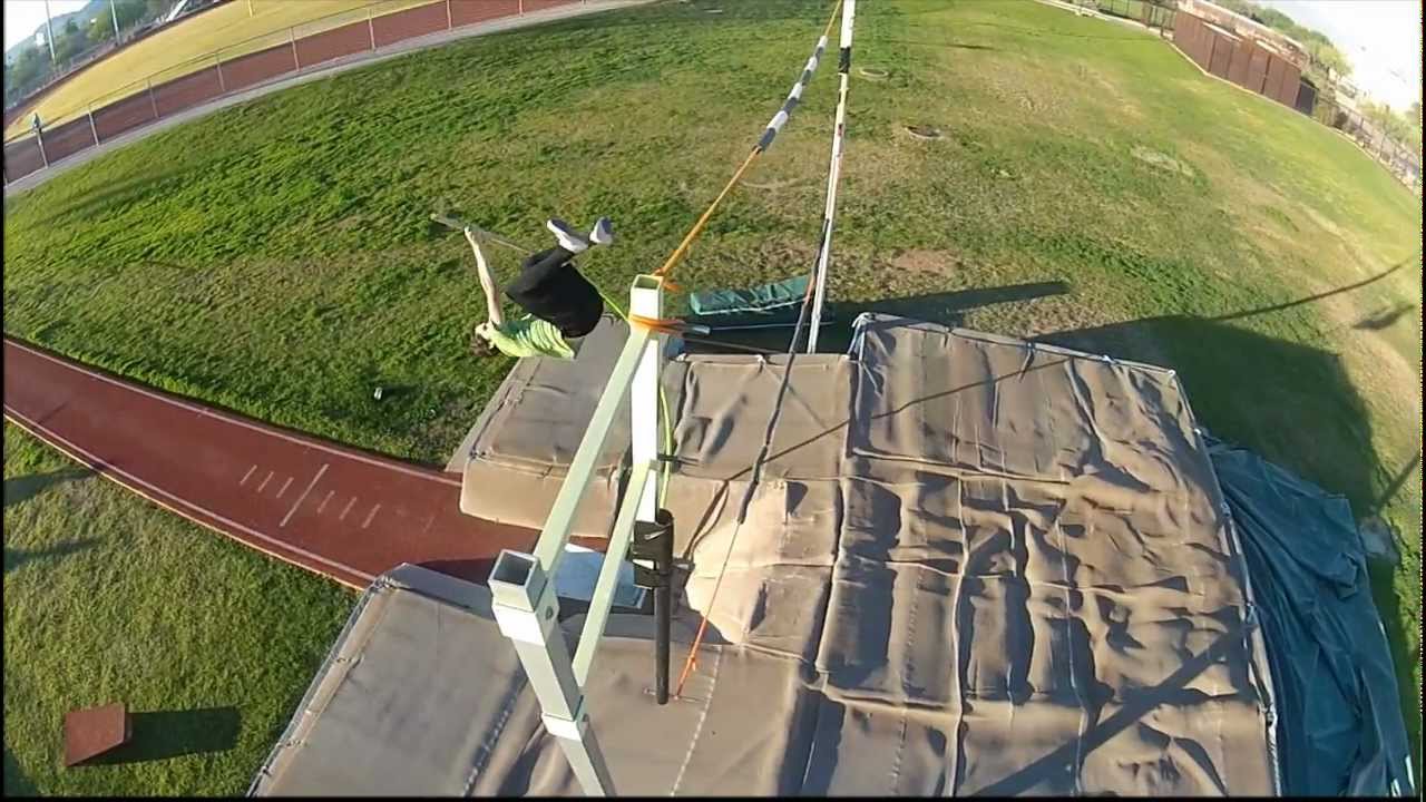 Pole Vault slow motion YouTube