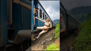 Pregnant Police Officer Rescue After Train Accident