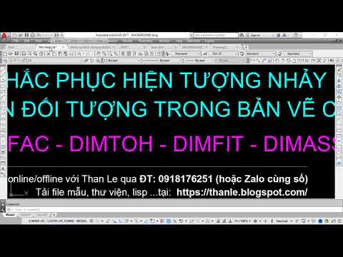 DÙNG BIẾN DIMSCALE THAY ĐỔI KÍCH THƯỚC DIM TO NHỎ RẤT TIỆN LỢI - KHẮC PHỤC LỖI NHẢY DIM