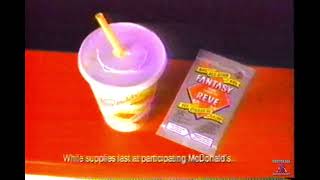 Mcdonalds Upper Deck Fantasy Hockey Cards 1993 Commercial Canada