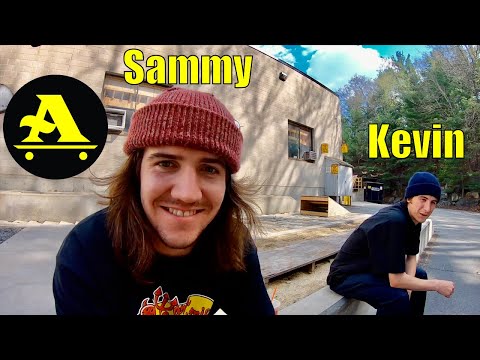 INSANE STREET SPOTS WITH KEVIN & SAMMY - All I NEED SKATEBOARDING